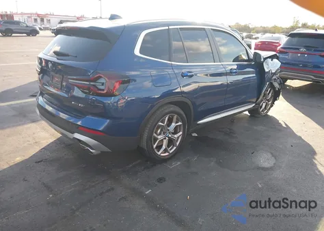 2022 BMW X3 Sdrive30I из США, поврежденный, VIN 5UX43DP02N9L01828